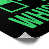 Computer Whisperer IT Tech Software Programmer Poster (Hoek)