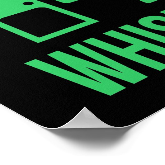 Computer Whisperer IT Tech Software Programmer Poster (Hoek)