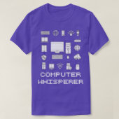 Computer Whisperer IT Technische ondersteuning Ner T-shirt (Design voorkant)