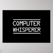 Computer Whisperer Poster (Voorkant)