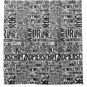 Computer Woordenboek... Douchegordijn (Voorkant)