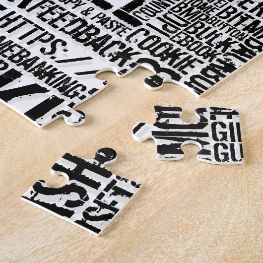 Computer Woordenboek... Legpuzzel (Zijkant)