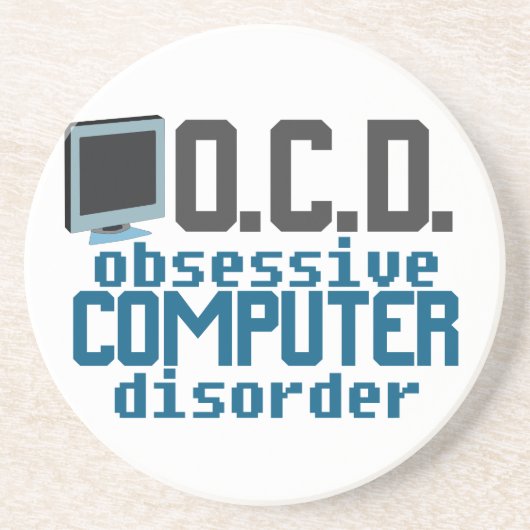 Computeradvies Zandsteen Onderzetter (Voorkant)