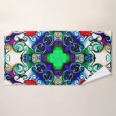 Computerafbeeldingen. Illustratie van een abstract Badhanddoek (Badhanddoek)