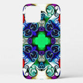 Computerafbeeldingen. Illustratie van een abstract Case-Mate iPhone Case (Achterkant)