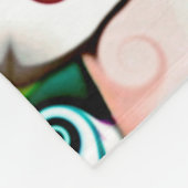Computerafbeeldingen. Illustratie van een abstract Fleece Deken (Hoek)