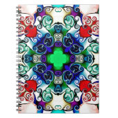 Computerafbeeldingen. Illustratie van een abstract Notitieboek (Voorkant)