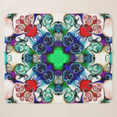 Computerafbeeldingen. Illustratie van een abstract Sherpa Deken (Voorkant (horizontaal))