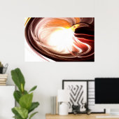 Computerafdrukken voor Abstract schilderen - Digit Poster (Thuiskantoor)