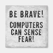 Computerangst Magneet (Voorkant)