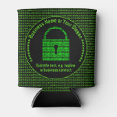 Computerbeveiliging Digitale Handel Show Event Fre Blikjeskoeler (Voorkant)