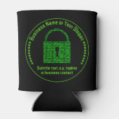 Computerbeveiliging Digitale Handel Show Event Fre Blikjeskoeler (Achterkant)