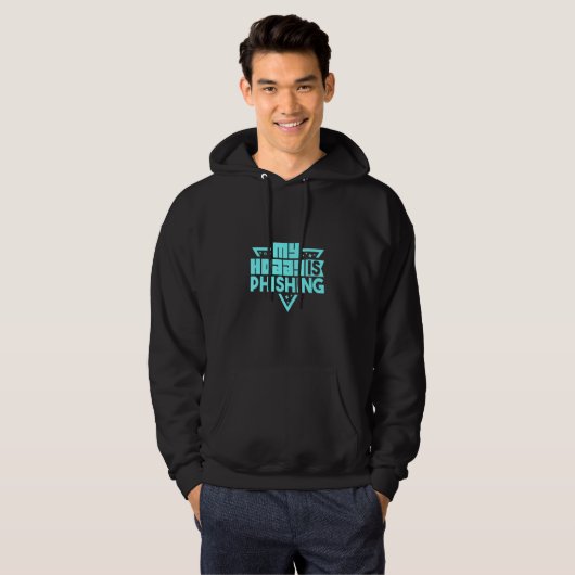 Computerbeveiliging & Phishing Ethical Hacker Cybe Hoodie (Voorkant volledig)