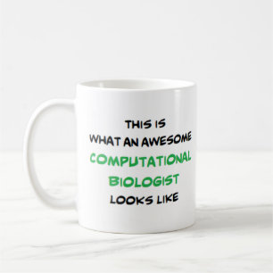 computerbioloog, geweldige koffiemok