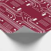 Computerbordpatroon Cadeaupapier (Hoek)