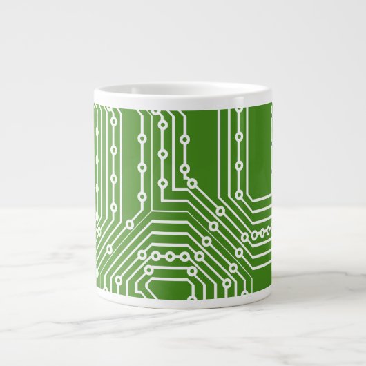 Computerbordpatroon Grote Koffiekop (Voorkant)
