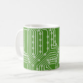 Computerbordpatroon Koffiemok (Voorkant links)