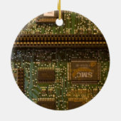 computerchip keramisch ornament (Achterkant)