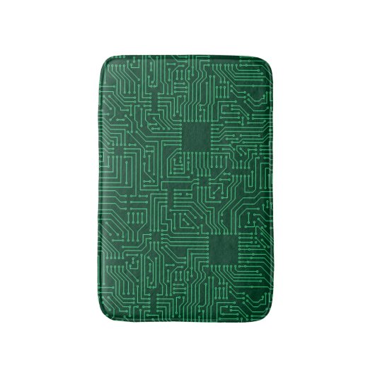 Computercircuit Badmat (Voorkant Verticaal)