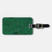 Computercircuit Bagagelabel (Voorkant horizontaal)
