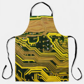 computercircuit-boardtelecommunicatie, abstract,a schort (Voorkant)