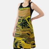 computercircuit-boardtelecommunicatie, abstract,a schort (Insitu)