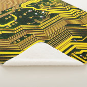 computercircuit-boardtelecommunicatie, abstract,a sherpa deken (3/4)