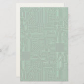 Computercircuit Briefpapier (Voorkant / Achterkant)
