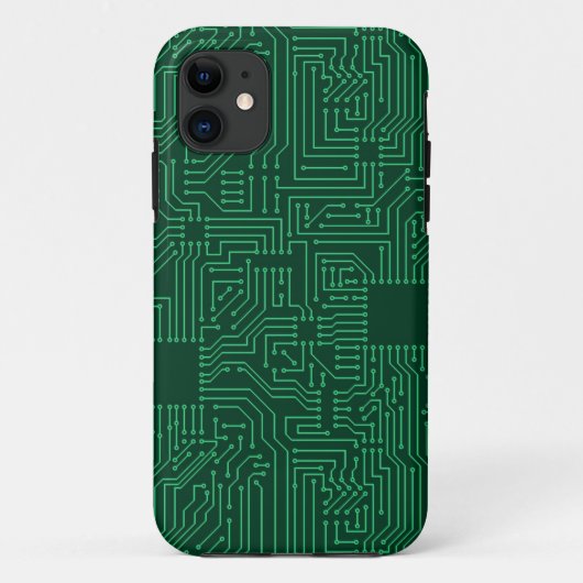 Computercircuit Case-Mate iPhone Case (Achterkant)