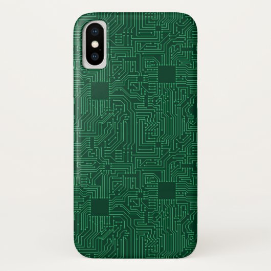 Computercircuit Case-Mate iPhone Case (Achterkant)