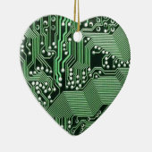 Computercircuit Keramisch Ornament (Rechts)