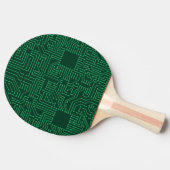 Computercircuit Tafeltennisbatje (Zijkant)