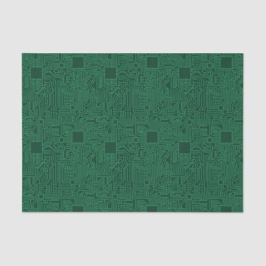 Computercircuit Tissuepapier (Voorkant)