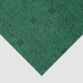 Computercircuit Tissuepapier (Detail)
