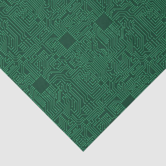 Computercircuit Tissuepapier (Detail)
