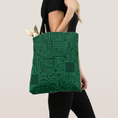 Computercircuit Tote Bag (Dichtbij)