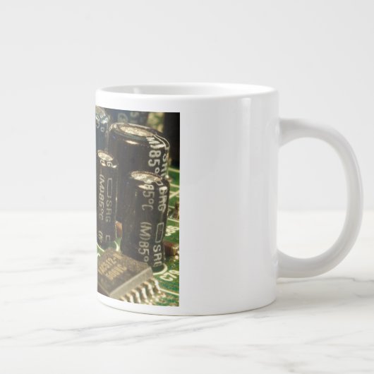 Computercircuits Grote Koffiekop (Rechts)