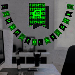 Computercode Cyber & Tech Team - Eigen naam of Tek Vlaggetjes