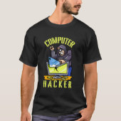 Computercode Cybersecurity Computer Hacker T-shirt (Voorkant)