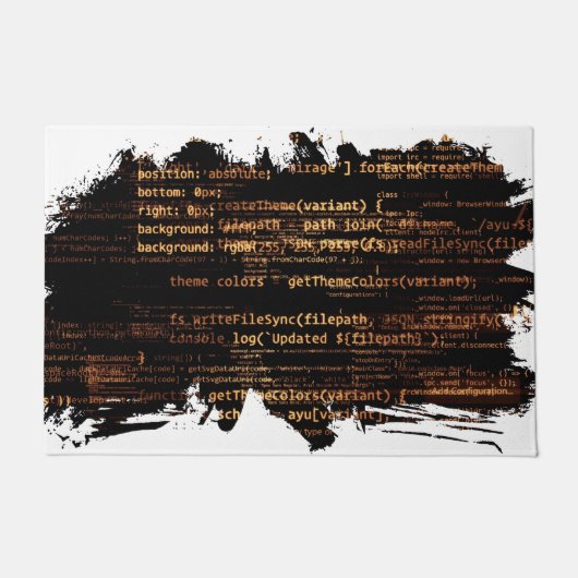 Computercode Deurmat (Voorkant)