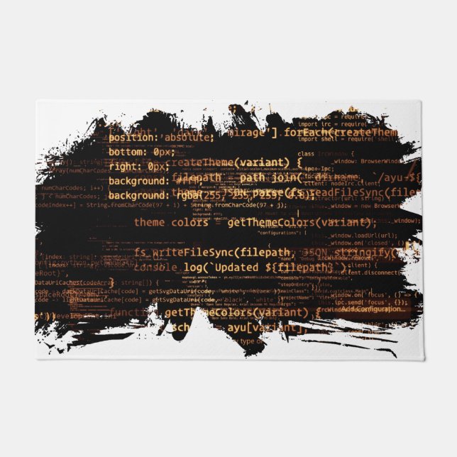 Computercode Deurmat (Voorkant)