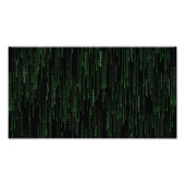 Computercode die uw gaminggeek poster laat vallen (Voorkant)