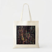 computercode geschreven in een rook tote bag (Voorkant)