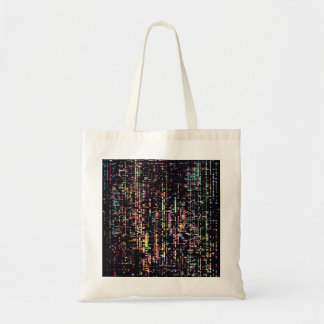computercode geschreven in een rook tote bag