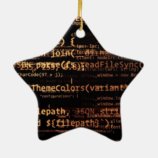 Computercode Keramisch Ornament (Achterkant)