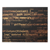 Computercode Notitieblok (Voorkant)