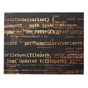 Computercode Notitieblok