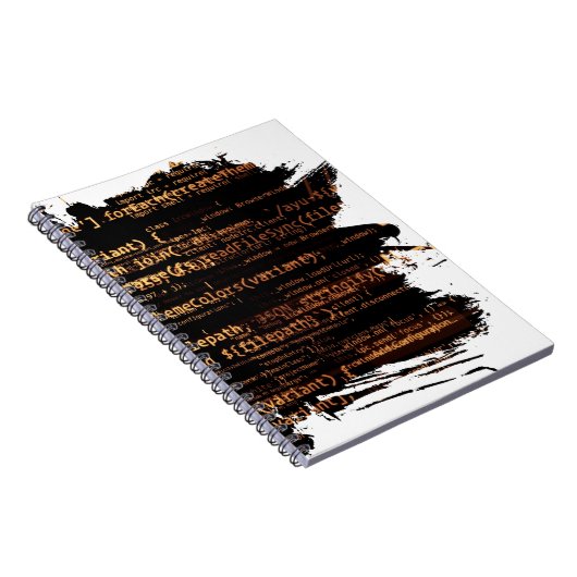 Computercode Notitieboek (Rechterzijde)