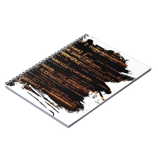 Computercode Notitieboek (Linkerzijde)