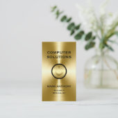 Computerdiensten Visitekaartje (Staand voorkant)